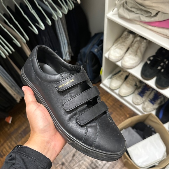 Saint Laurent Strap Sneakers - Picture 1 of 6